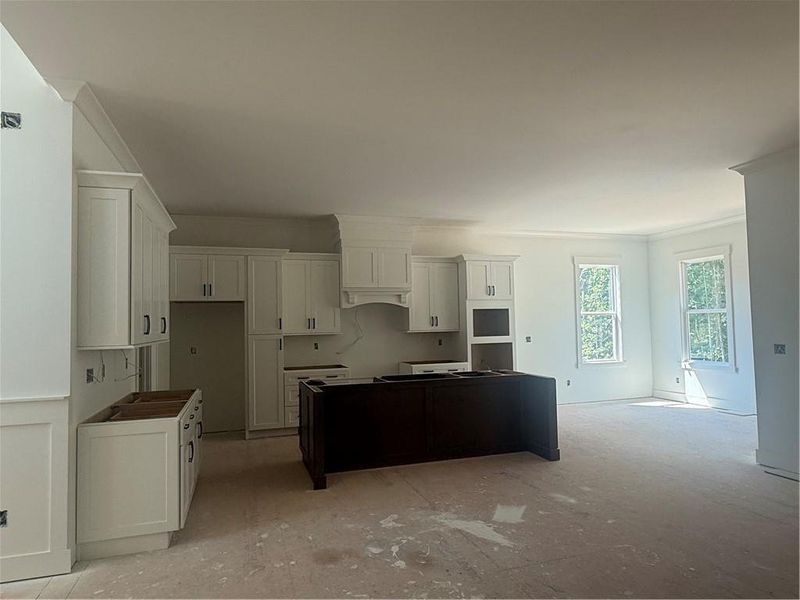 In-progress construction of a new home in , Waleska, GA (Image 18).