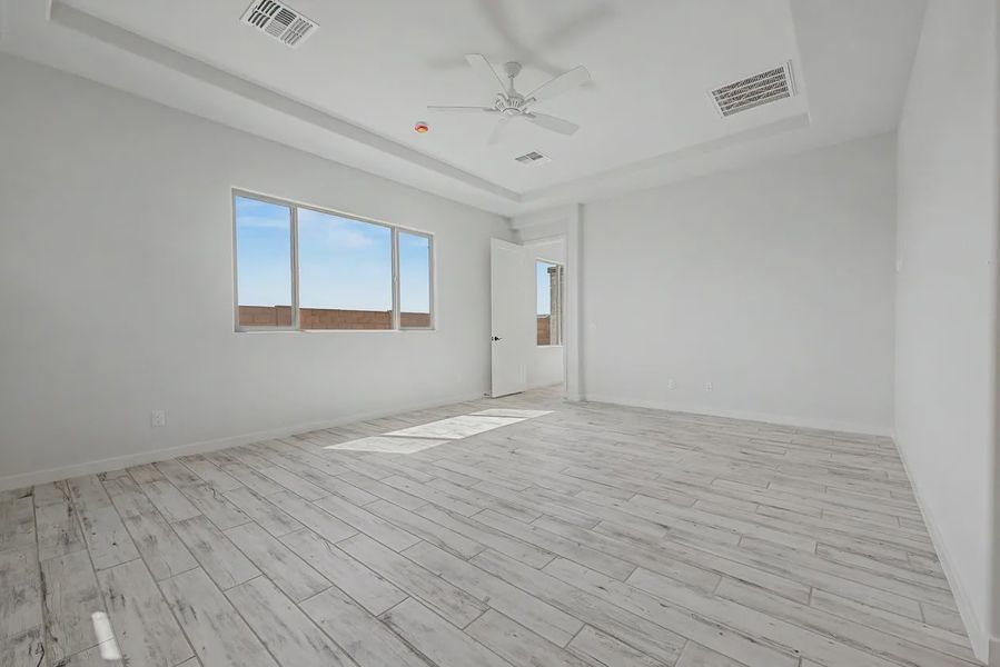 Spacious, unfurnished interior of a new home in Valencia at Granite Vista, Waddell (Image 24). Spacious, unfurnished interior of a new home in Valencia at Granite Vista, Waddell (Image 24).