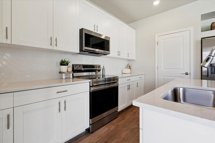 Furnished interior view inside a new home in Bradley Heights, Colorado Springs (Image 29).