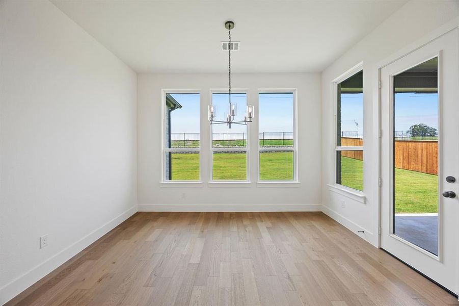 Spacious, unfurnished interior of a new home in Chatham Reserve, Providence Village (Image 23).