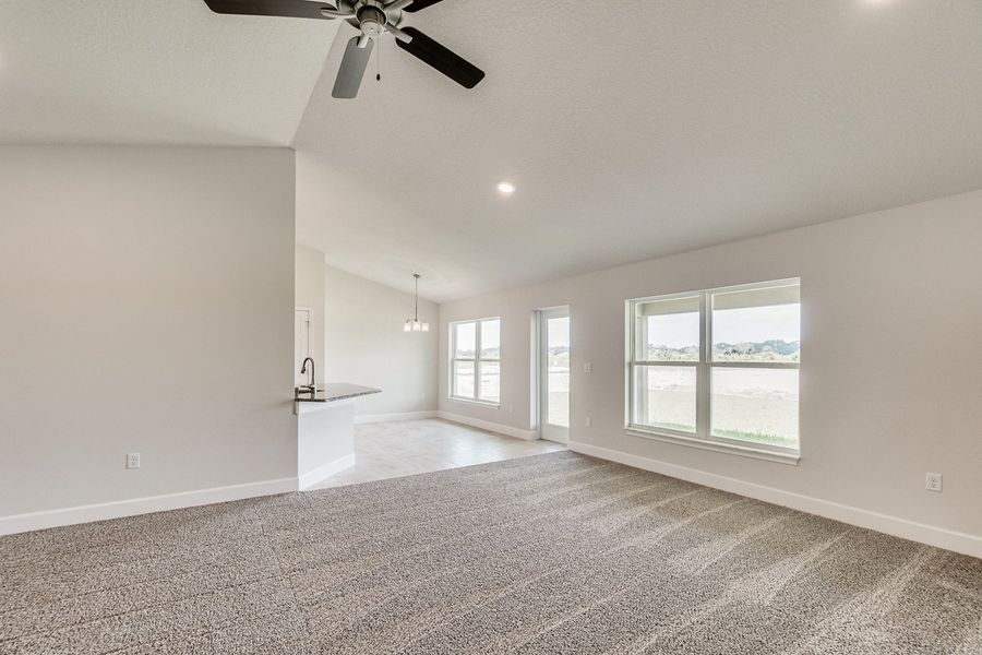 Representative unfurnished interior of a home built from the 2010 by Adams Homes in Veria, Oak Hill (Image 15). Representative unfurnished interior of a home built from the 2010 by Adams Homes in Veria, Oak Hill (Image 15).