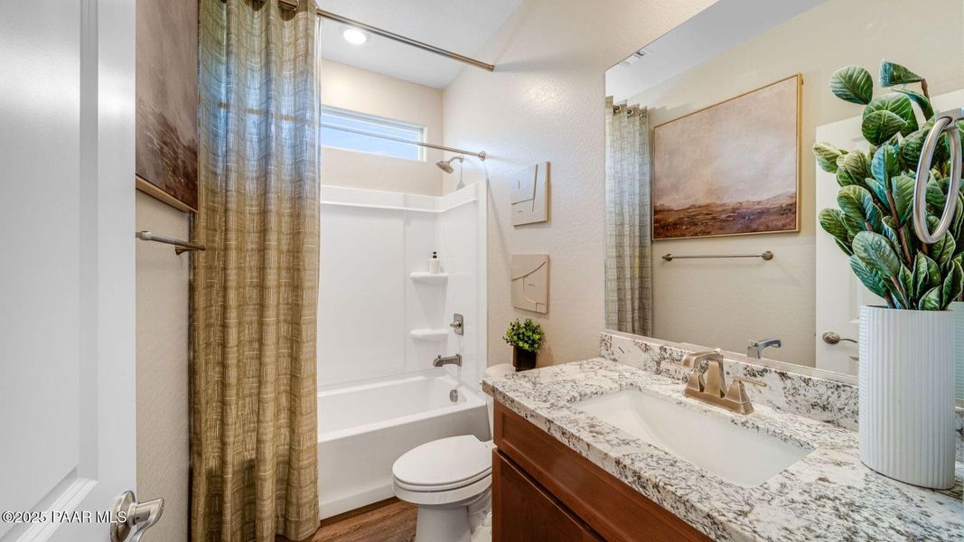 Furnished interior view inside a new home in South Ranch Southern Collection, Prescott (Image 12). Furnished interior view inside a new home in South Ranch Southern Collection, Prescott (Image 12).