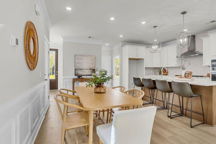 Furnished interior view inside a new home in Heron Preserve, Hanahan (Image 6).