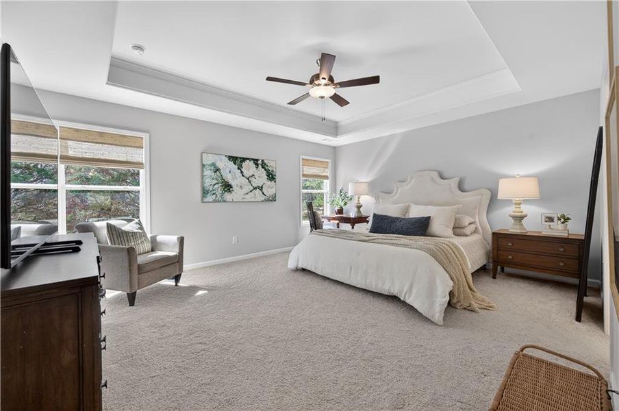 Furnished interior view inside a new home in , Jefferson (Image 36).