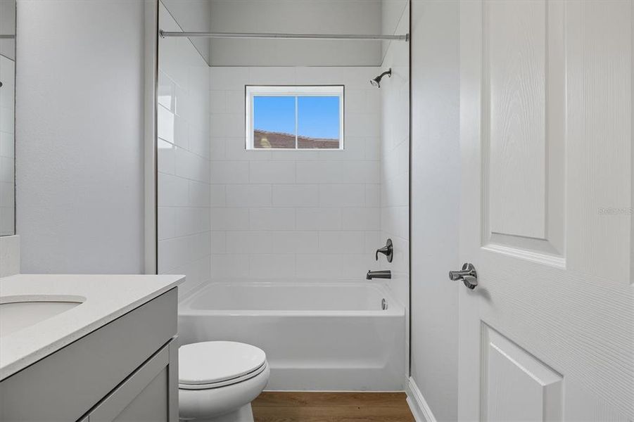 Furnished interior view inside a new home in Mirada, San Antonio (Image 9).