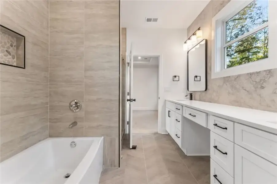 Furnished interior view inside a new home in , Douglasville (Image 12).