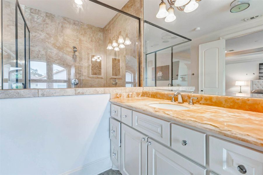 Furnished interior view inside a new home in , Bellaire (Image 19).