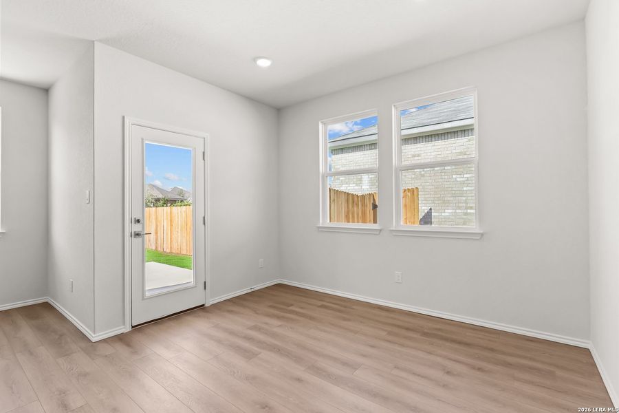 Spacious, unfurnished interior of a new home in Bricewood, San Antonio (Image 35).