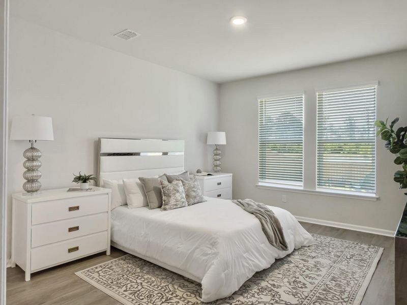 Furnished interior view inside a new home in The Groves of Berkeley, Moncks Corner (Image 54).