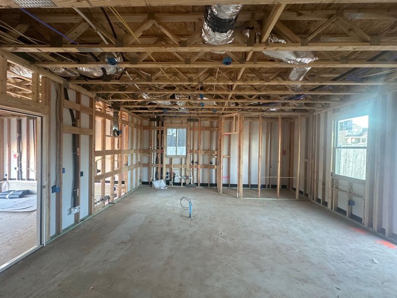 In-progress construction of a new home in La Cima, San Marcos, TX (Image 19). In-progress construction of a new home in La Cima, San Marcos, TX (Image 19).