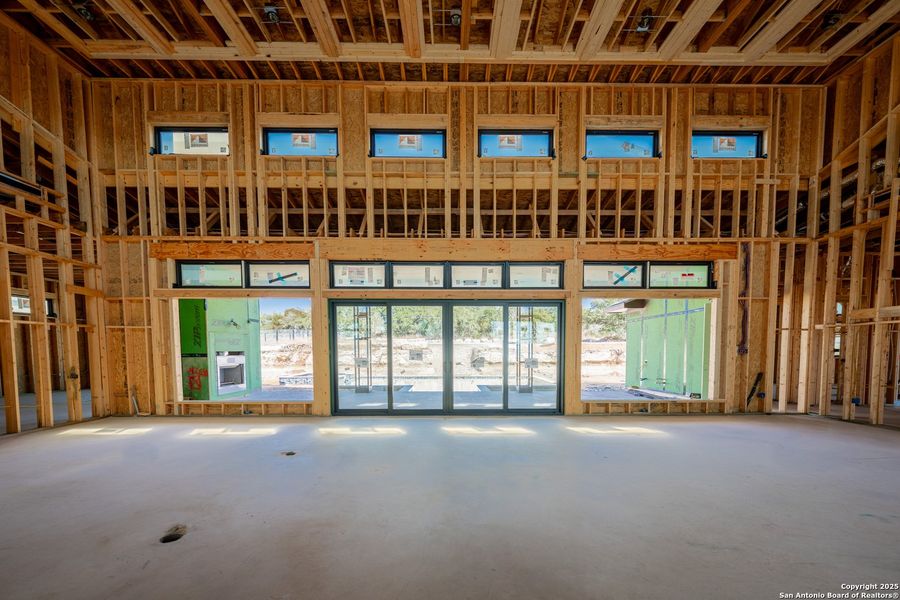 In-progress construction of a new home in , Boerne, TX (Image 4).