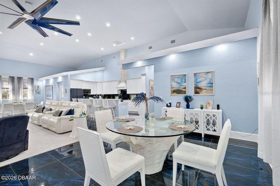 Furnished interior view inside a new home in , Ormond Beach (Image 7). Furnished interior view inside a new home in , Ormond Beach (Image 7).