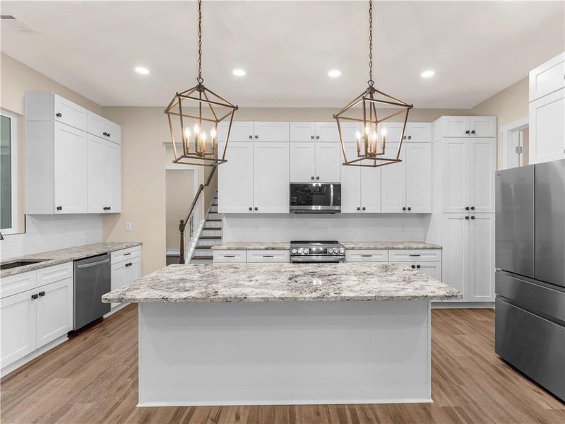 Furnished interior view inside a new home in , Griffin (Image 13).