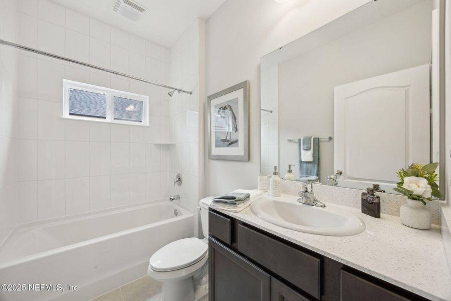 Furnished interior view inside a new home in , Jacksonville (Image 10).