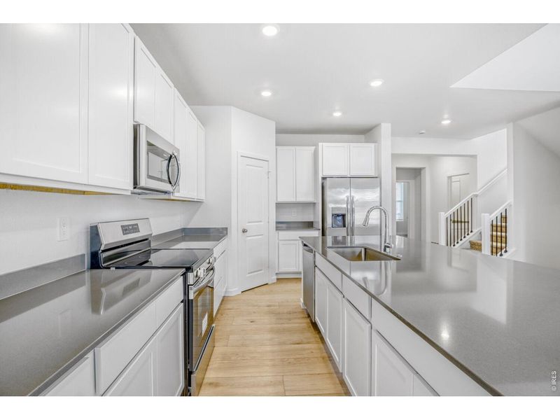 Furnished interior view inside a new home in Riano Ridge, Loveland (Image 8).