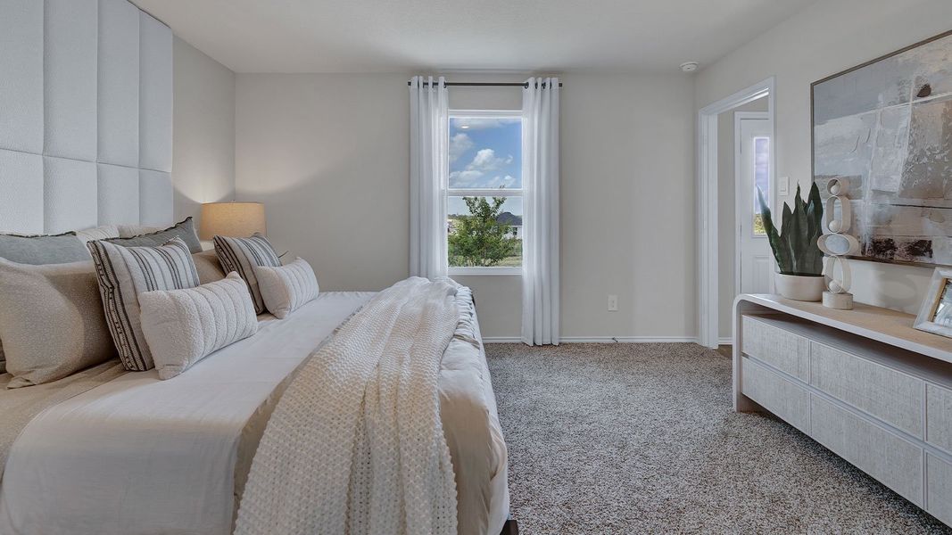 Representative furnished interior of a home built from the The Emma by D.R. Horton in Arroyo Ranch, Seguin (Image 21).