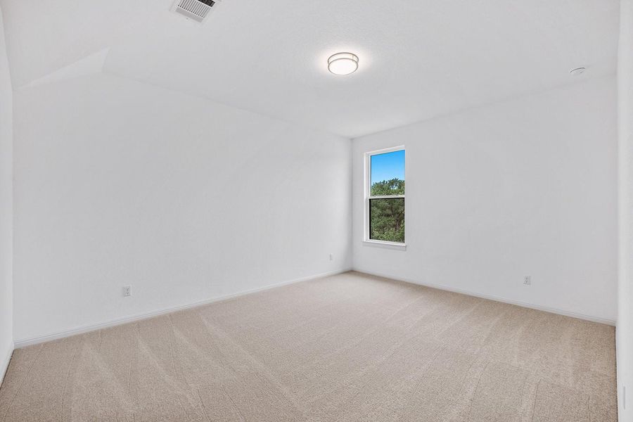 Spacious, unfurnished interior of a new home in Wolf Ranch West Bend - 70', Georgetown (Image 23). Spacious, unfurnished interior of a new home in Wolf Ranch West Bend - 70', Georgetown (Image 23).