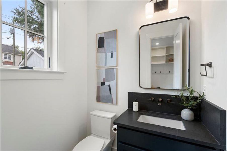 Furnished interior view inside a new home in , Atlanta (Image 47).