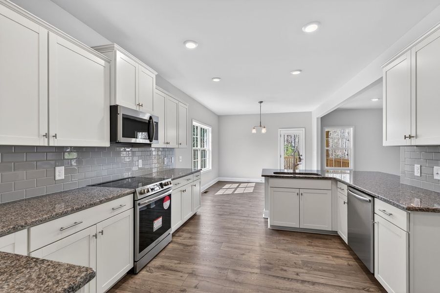 Furnished interior view inside a new home in Crystal Village, Albemarle (Image 8).