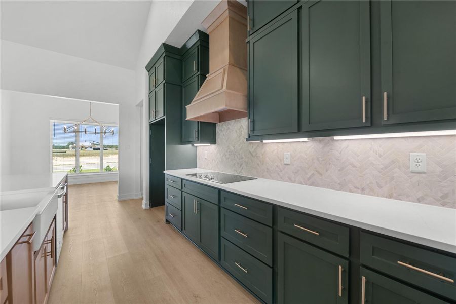 Furnished interior view inside a new home in King Oaks, Salado (Image 6). Furnished interior view inside a new home in King Oaks, Salado (Image 6).