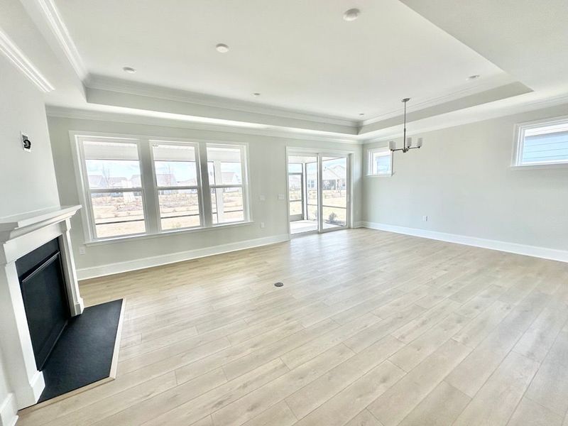 Spacious, unfurnished interior of a new home in Del Webb Wilmington at Mallory Creek, Leland (Image 14).