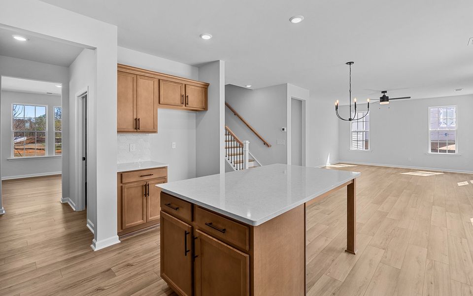 Furnished interior view inside a new home in Fieldstone, Lexington (Image 14).