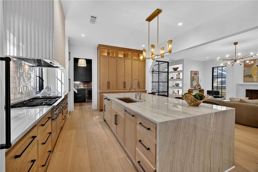 Furnished interior view inside a new home in , Atlanta (Image 55).