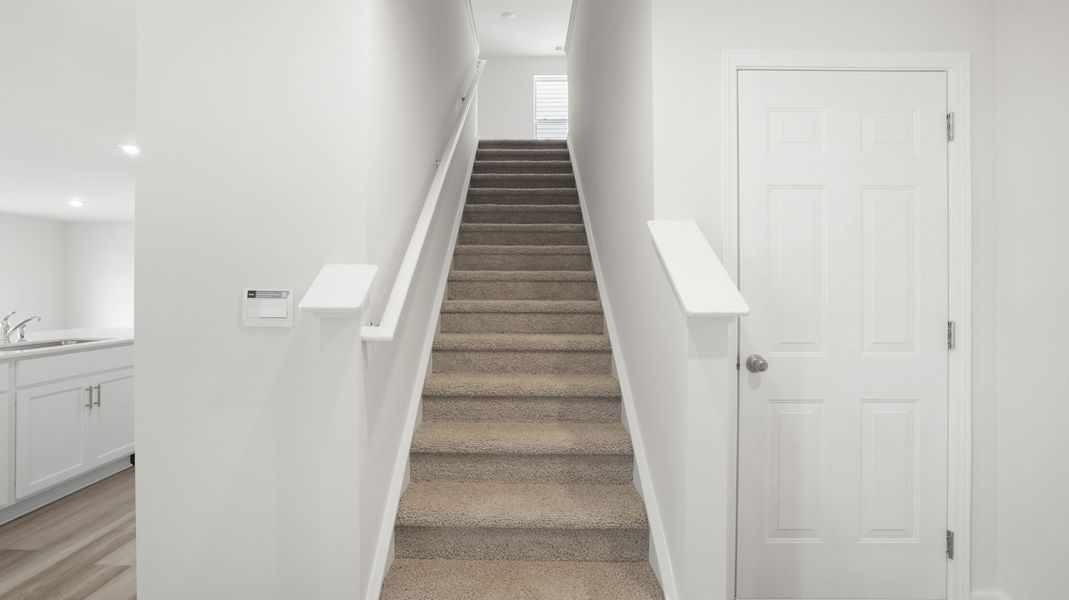 Spacious, unfurnished interior of a new home in Trailside Run, Spartanburg (Image 19).