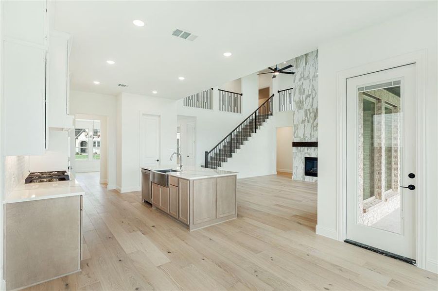 Furnished interior view inside a new home in Mosaic, Celina (Image 12).