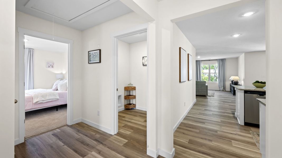 Furnished interior view inside a new home in Timber Creek, Rossville (Image 10).