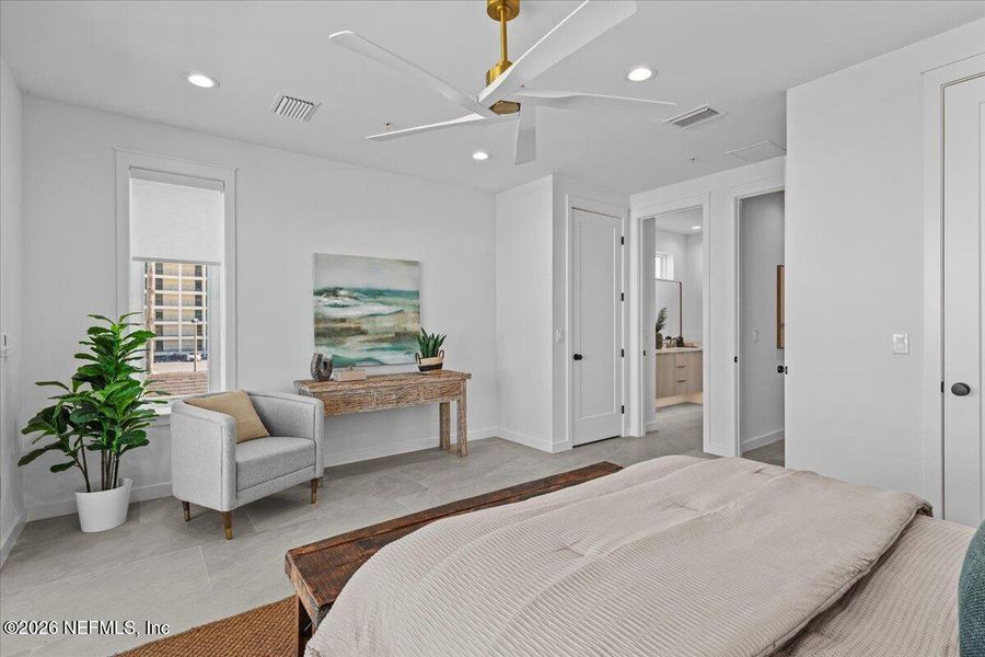 Furnished interior view inside a new home in , Jacksonville Beach (Image 11).