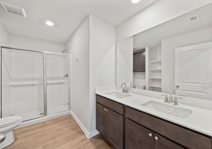 Representative furnished interior of a home built from the Azalea by LGI Homes in Southaven, Hutchins (Image 6).