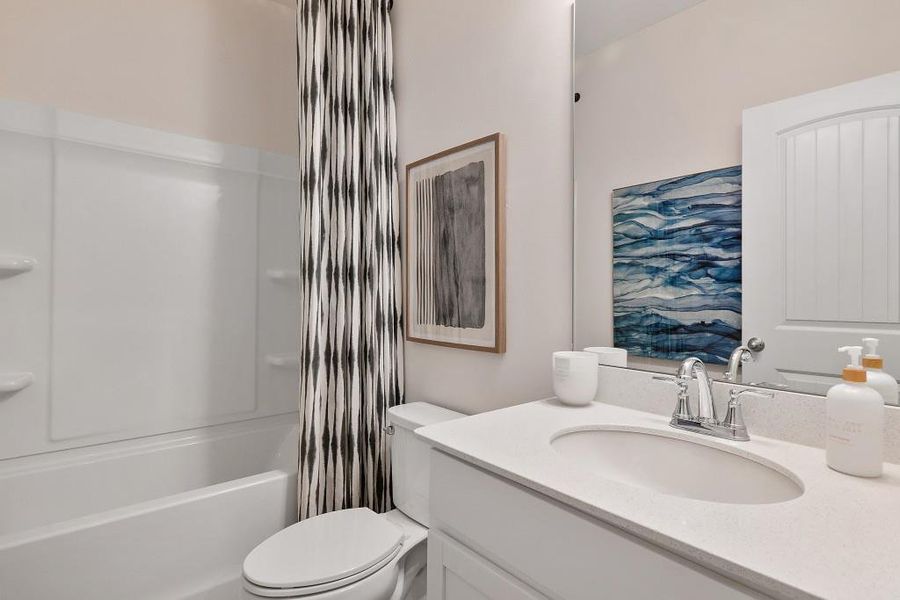 Furnished interior view inside a new home in Chapel Hill, Newnan (Image 15).