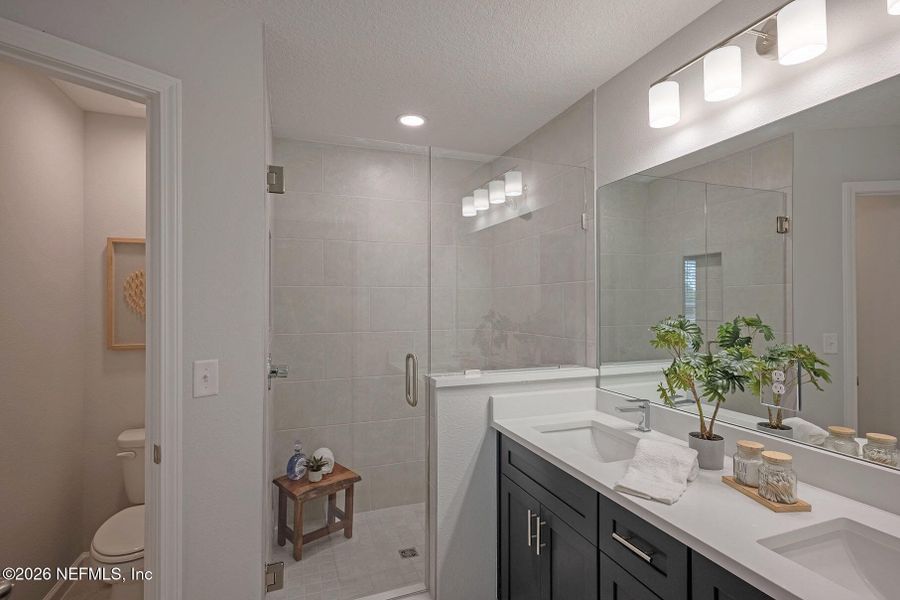 Furnished interior view inside a new home in , Jacksonville (Image 41).