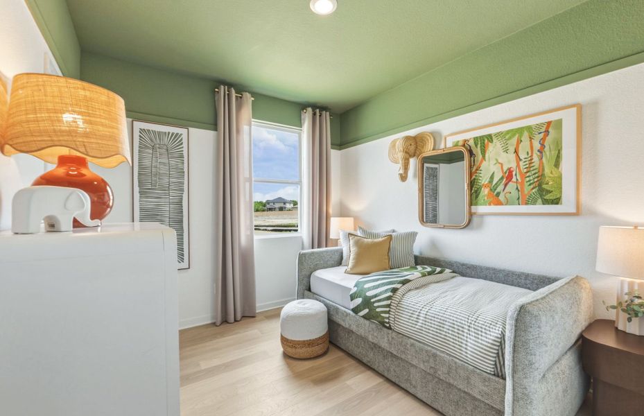 Representative furnished interior of a home built from the Hewitt by Centex in Vantage, San Marcos (Image 35).