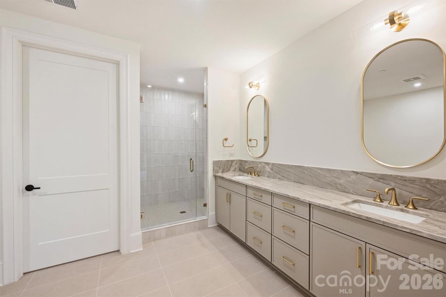 Furnished interior view inside a new home in , Charlotte (Image 29).
