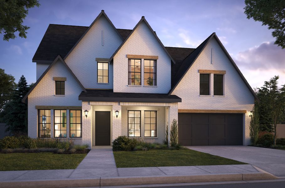 Representative exterior photo of a completed home built from the Stella by Southgate Homes in Eliana, McKinney, TX (Image 22).