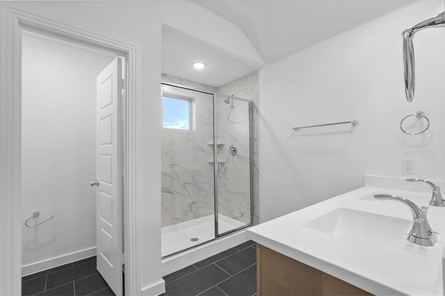Representative Primary Bathroom - some options shown