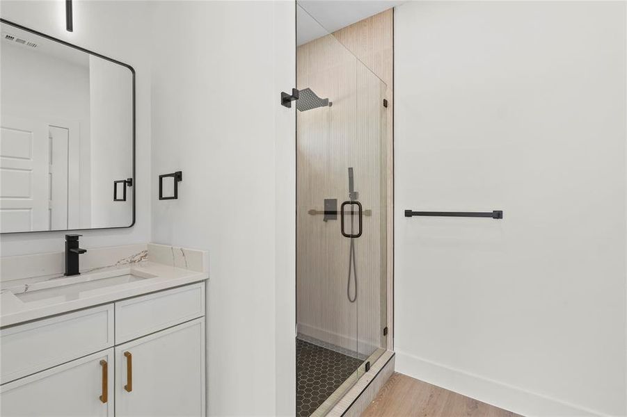 Furnished interior view inside a new home in , Dallas (Image 10). Furnished interior view inside a new home in , Dallas (Image 10).