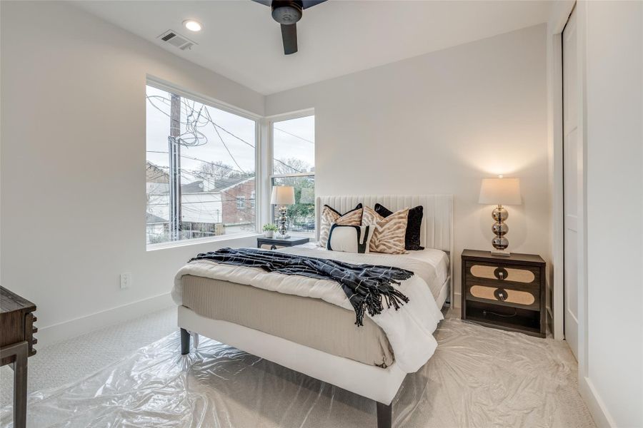 Furnished interior view inside a new home in , Houston (Image 3).