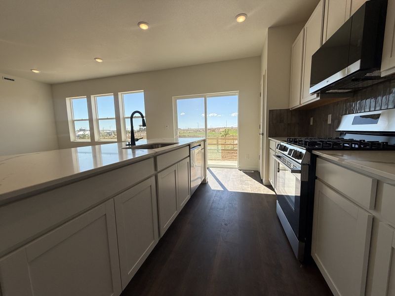 Furnished interior view inside a new home in Granary, Johnstown (Image 5).