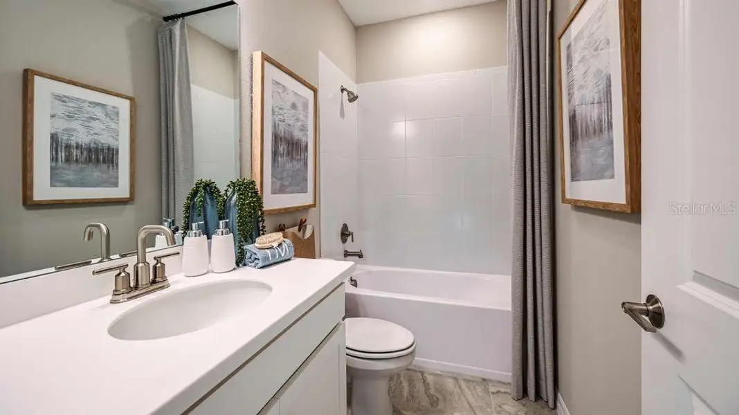 Furnished interior view inside a new home in Tiburon, Nokomis (Image 5).