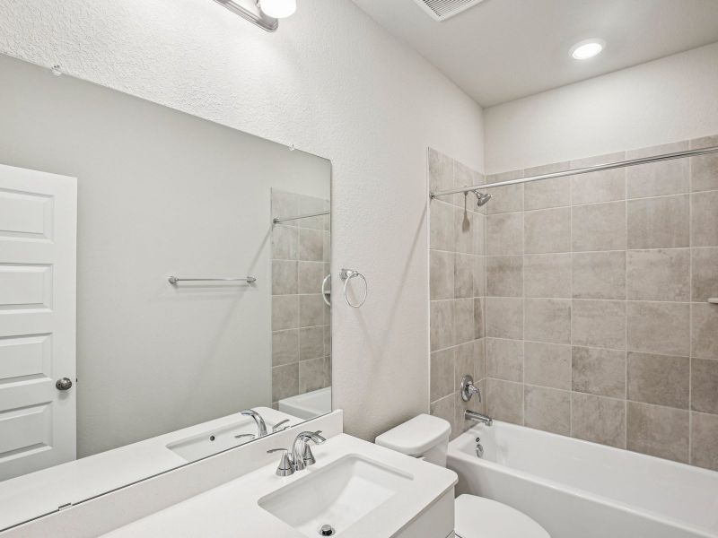 Furnished interior view inside a new home in Pinewood Trails - Luxe Series, Atascocita (Image 9).