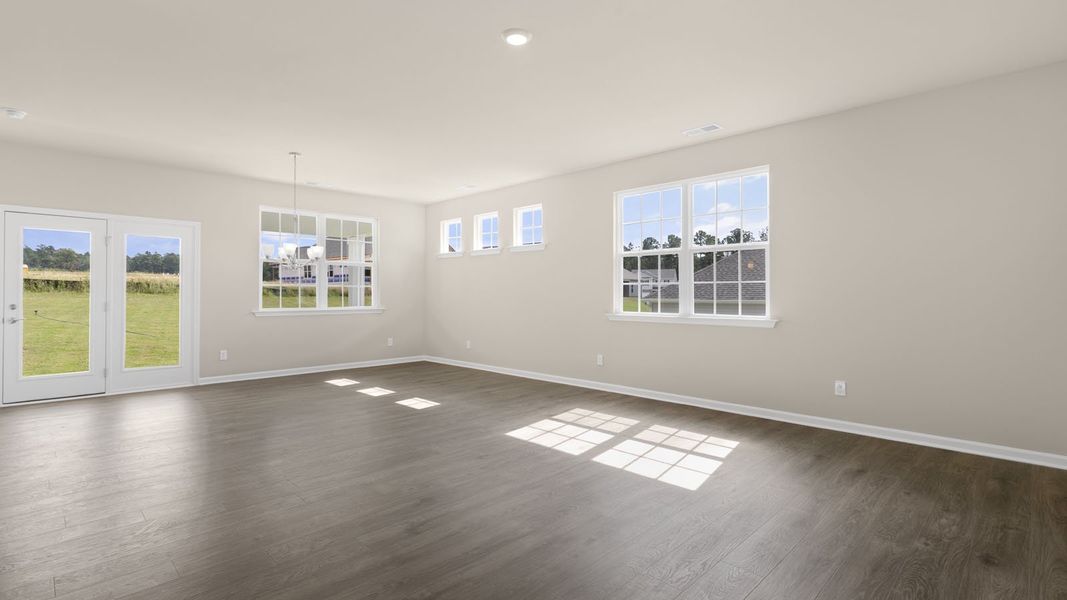 Spacious, unfurnished interior of a new home in The Villas at Martin Farms, Aberdeen (Image 11). Spacious, unfurnished interior of a new home in The Villas at Martin Farms, Aberdeen (Image 11).