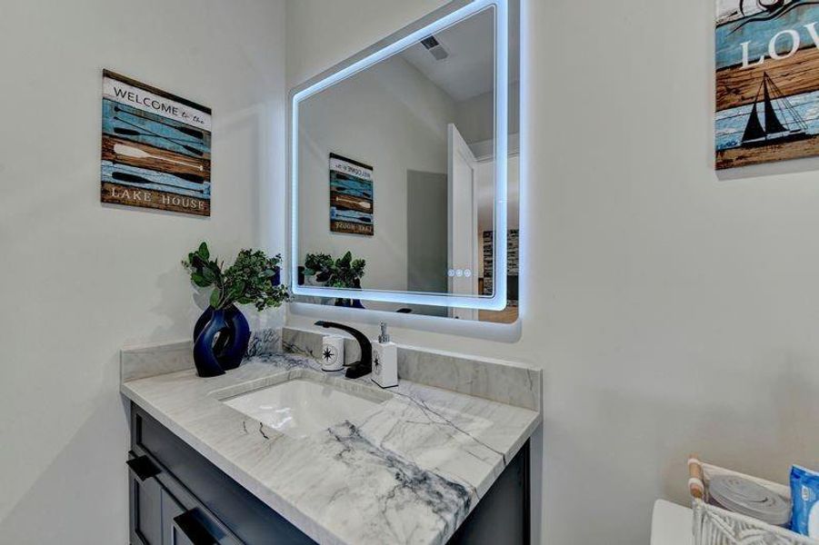Furnished interior view inside a new home in , Gainesville (Image 45).