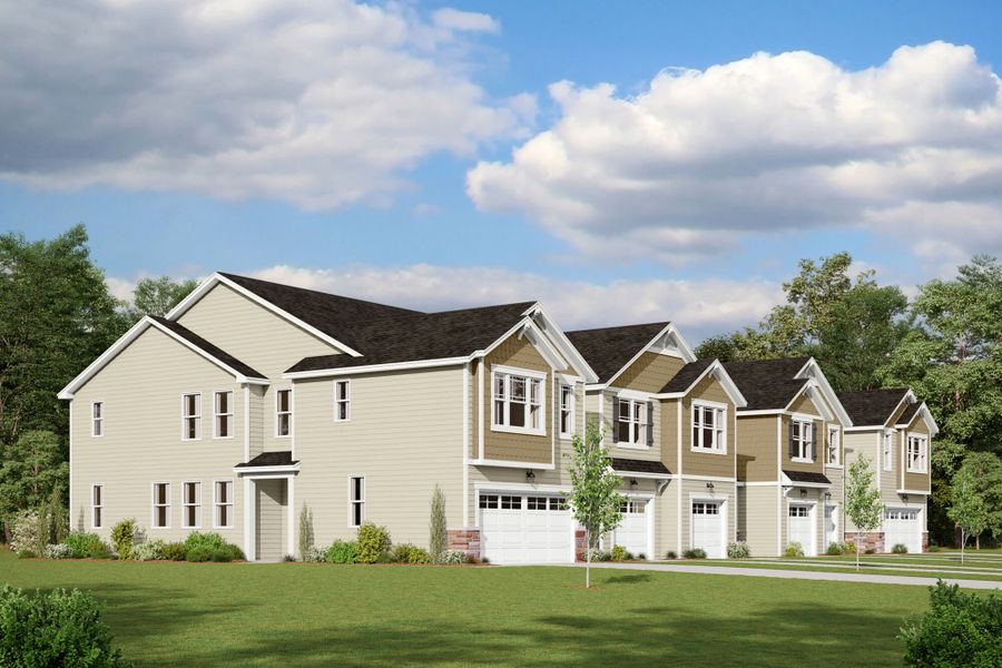 Representative exterior photo of a completed home built from the Briana by Mattamy Homes in Bailey Run, Charlotte, NC (Image 2). Representative exterior photo of a completed home built from the Briana by Mattamy Homes in Bailey Run, Charlotte, NC (Image 2).