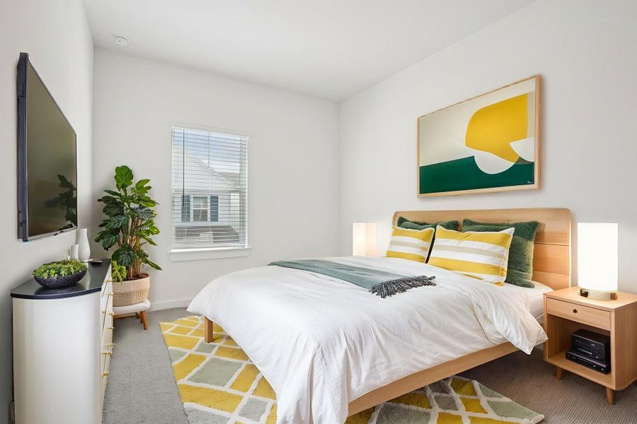 Photo is not of the actual home, but is an inspirational photo of builder’s model home and may depict options, furnishings, and/or decorator features that are not included