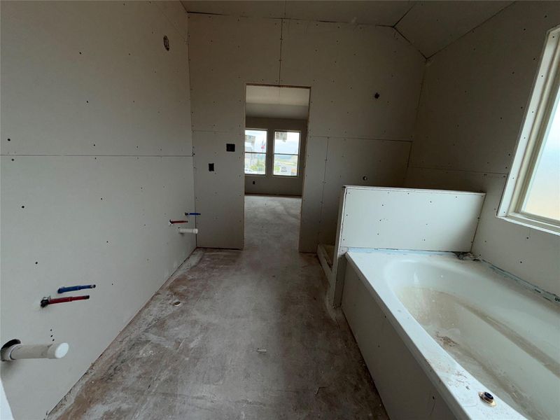 In-progress construction of a new home in Lariat, Liberty Hill, TX (Image 13).