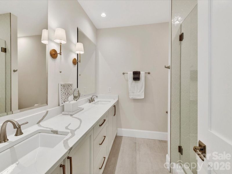 Furnished interior view inside a new home in , Charlotte (Image 28).