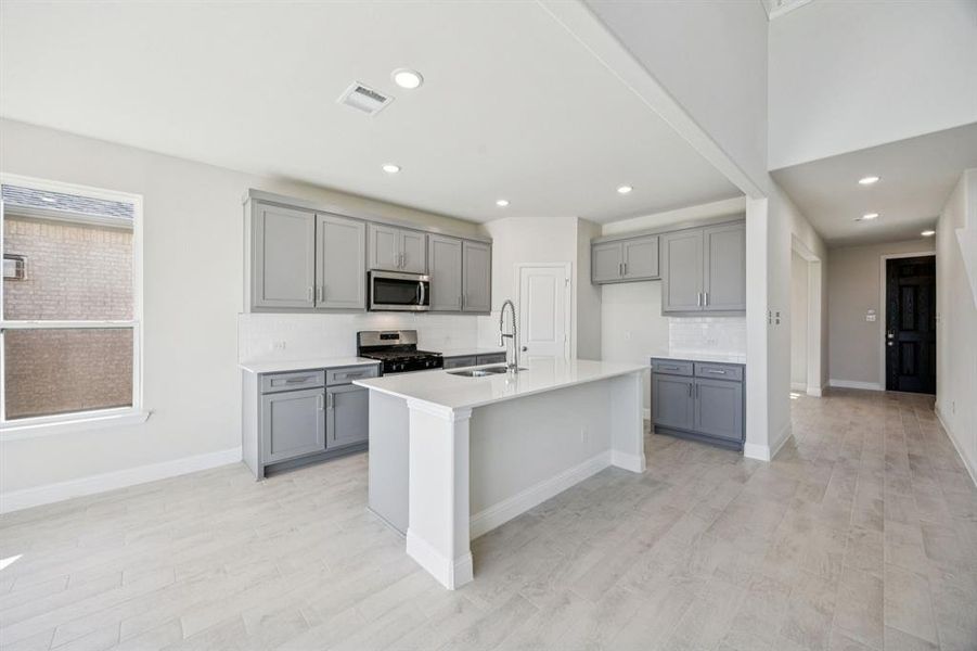 Furnished interior view inside a new home in Sicily, Princeton (Image 4).